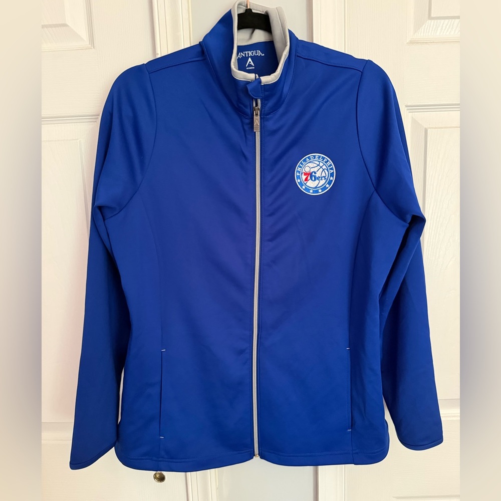 Women’s 76ers Antigua Blue Jacket